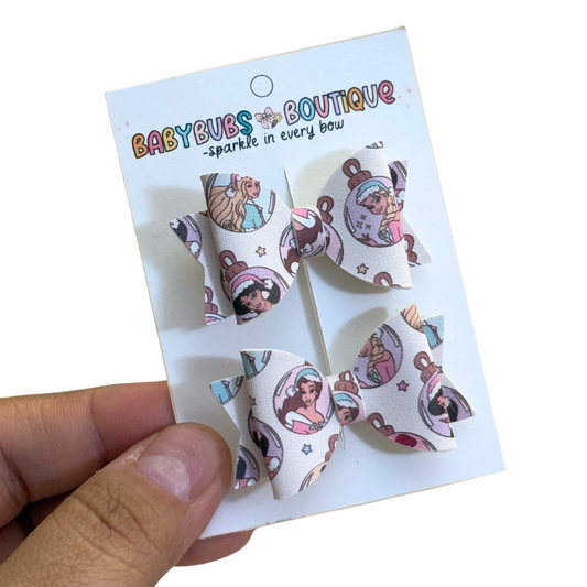 Princess Ornaments Mini Piggy Set