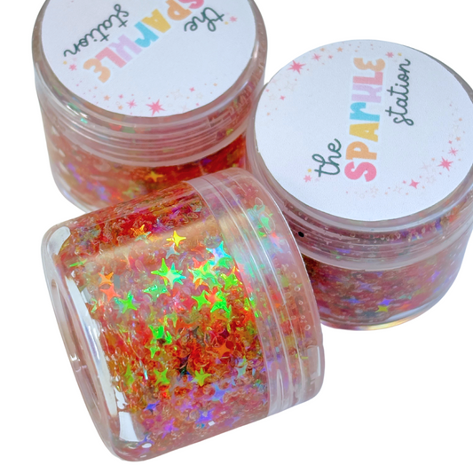 Sparkle Star Mix - Glitter Hair Gel