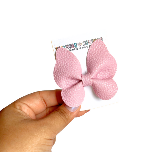 Baby Pink Butterfly Clip