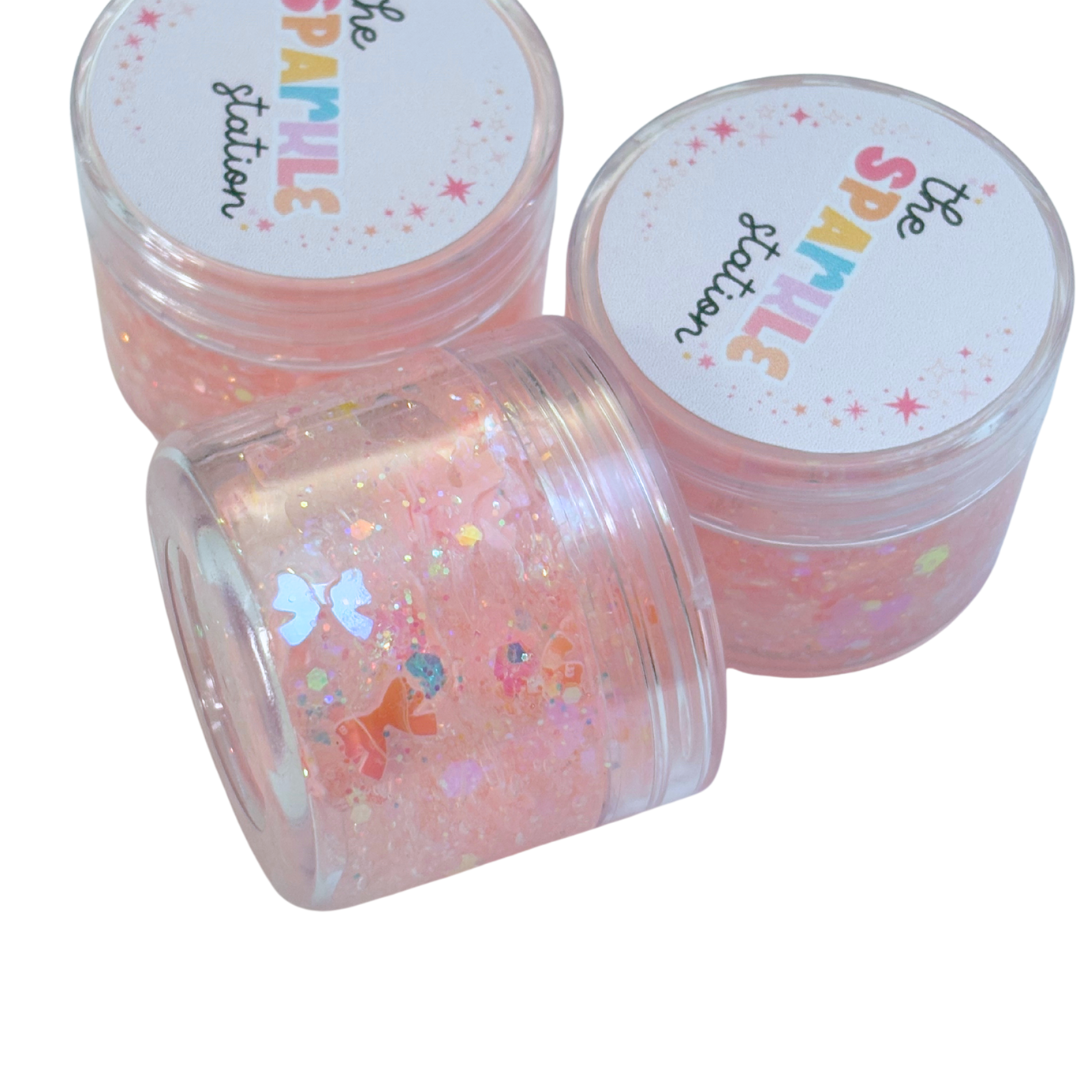 Sparkle Bows  - Glitter Hair Gel