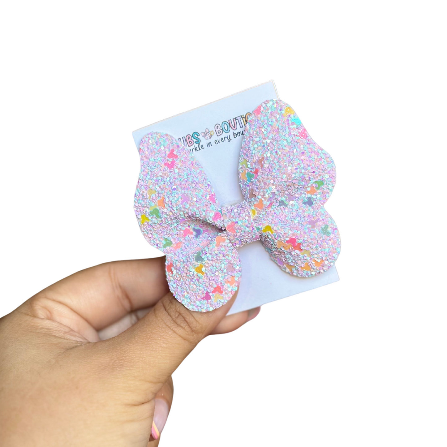 Magical Mouse Glitter Butterfly Clip