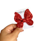 Red Glitter Butterfly Clip