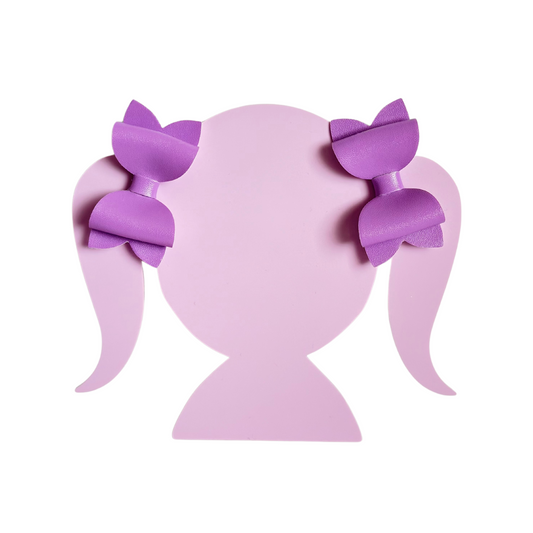 Solid Lavender Piggy Set