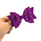 Purple Glitter XL Bow