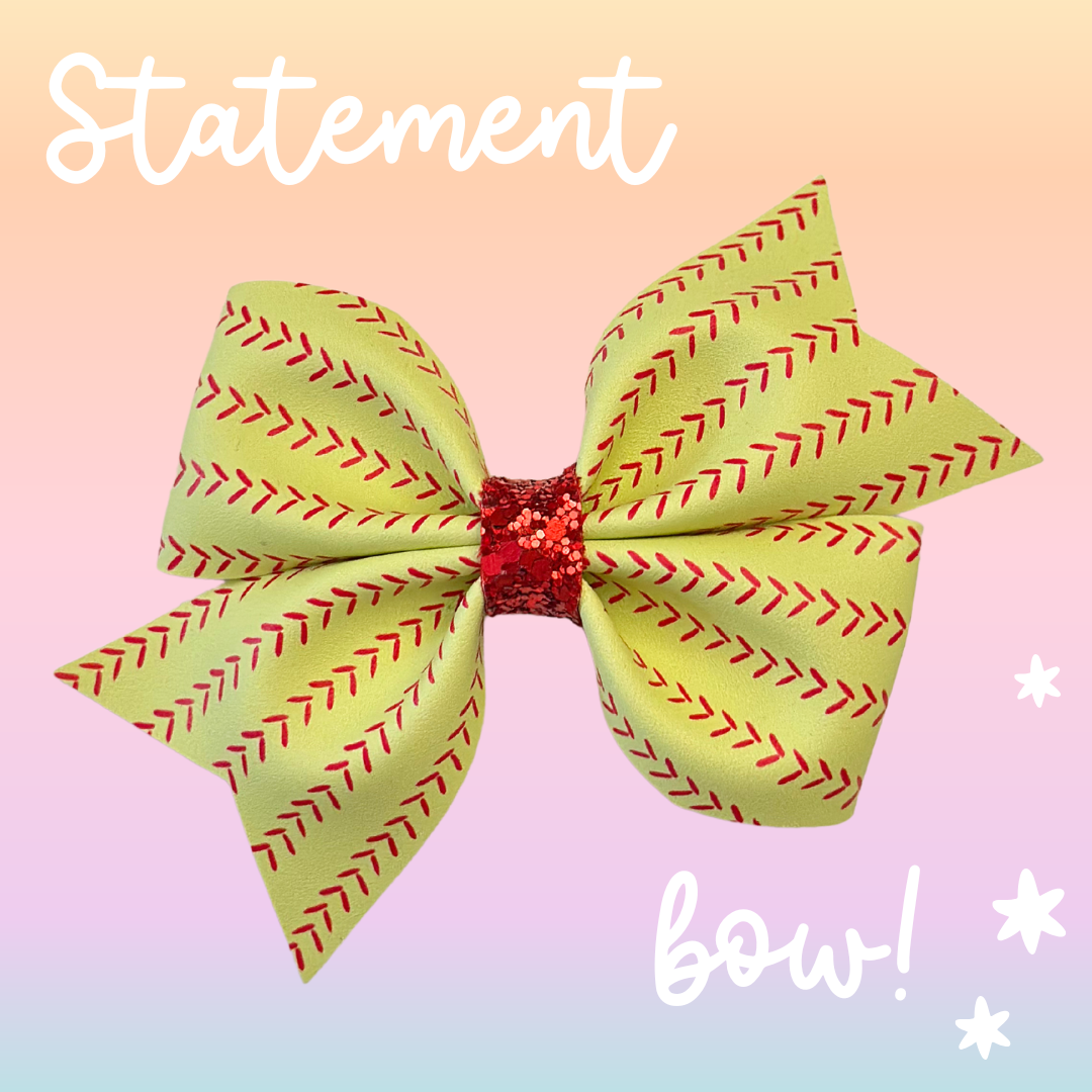 Baseball 5" Bow